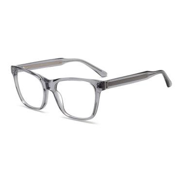 Women Vista Eyeglasses: Ada - Grey - SpaceSMART Eye Clinic (Diagonal View)